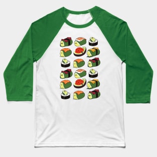 Sushi Avocado Baseball T-Shirt